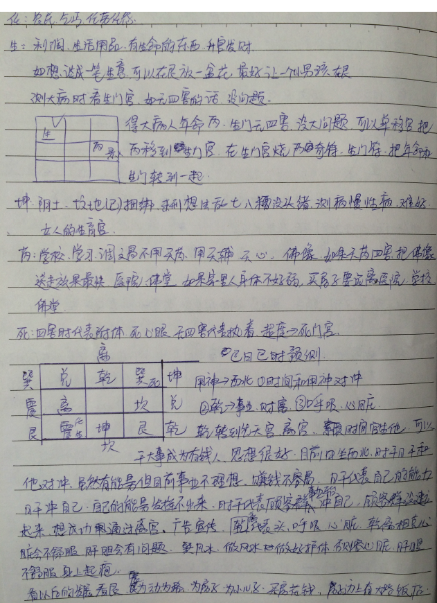 周纳羽仙狐道人2014年10月阴盘奇门遁甲培训班笔记16开60页